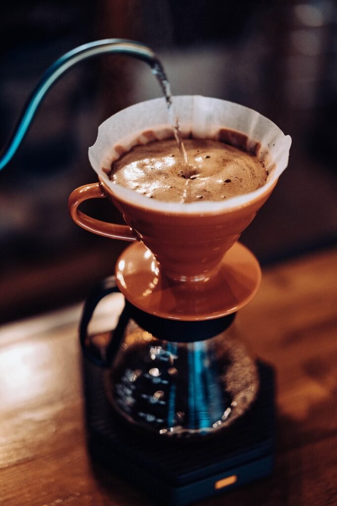 coffee, filter coffee, hand filter, coffe maker, nature, water, drink, beverage, hario